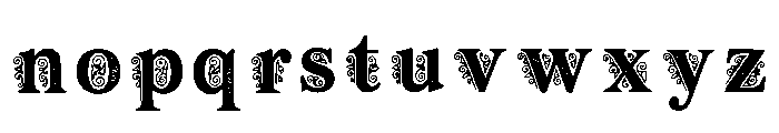 Johnny Regular Font LOWERCASE