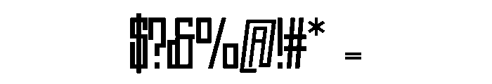Johnsun Regular Font OTHER CHARS