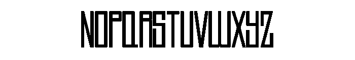 Johnsun Regular Font LOWERCASE