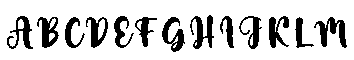 Joint Beach Font UPPERCASE