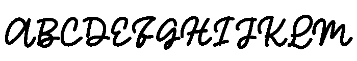 Joko Story Font UPPERCASE