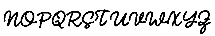 Joko Story Font UPPERCASE
