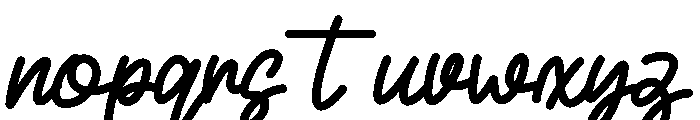 Joko Story Font LOWERCASE