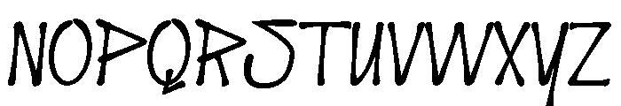 Jolistreet Font UPPERCASE