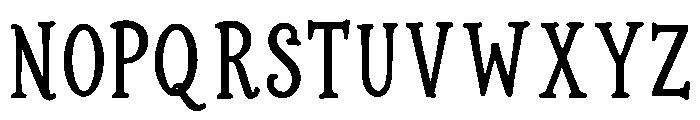 Jollivane Font UPPERCASE