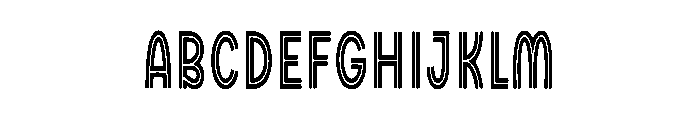 Jollix Font UPPERCASE