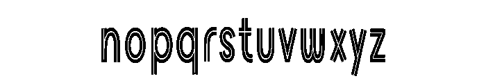 Jollix Font LOWERCASE