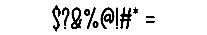 Jolly Babe Font OTHER CHARS