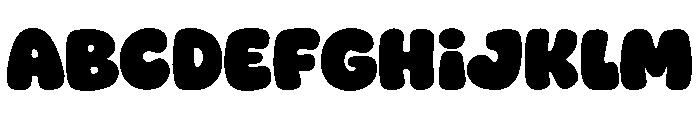 Jolly Blast Font UPPERCASE