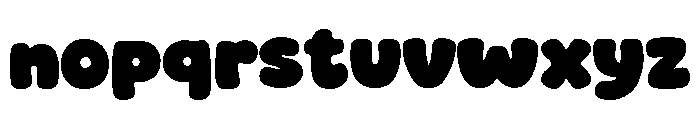 Jolly Blast Font LOWERCASE