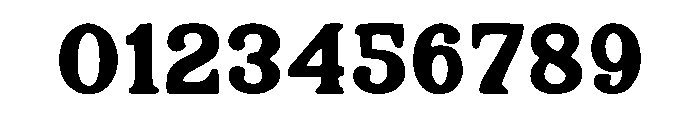 Jolly Block Font OTHER CHARS