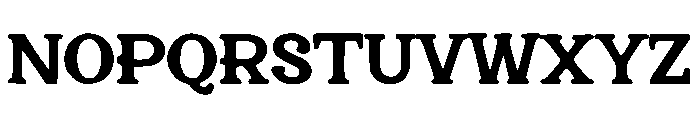 Jolly Block Font UPPERCASE