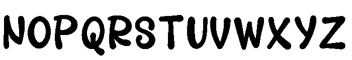 Jolly Blump Font LOWERCASE