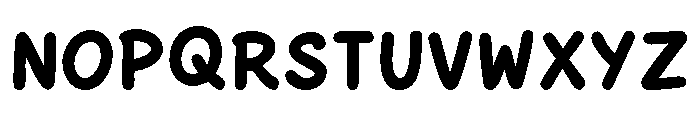 Jolly Bouncy Regular Font UPPERCASE