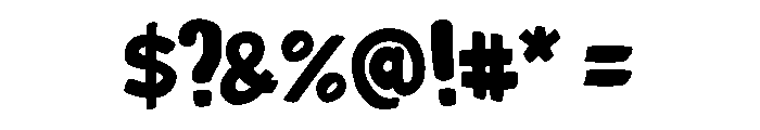 Jolly Chomp Font OTHER CHARS