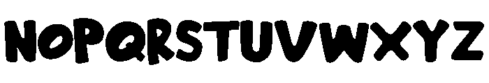 Jolly Chomp Font LOWERCASE