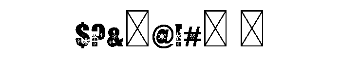 Jolly Goose Snowflake Font OTHER CHARS
