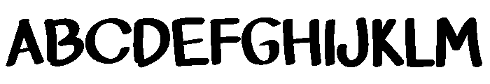 Jolly Harbor Font UPPERCASE