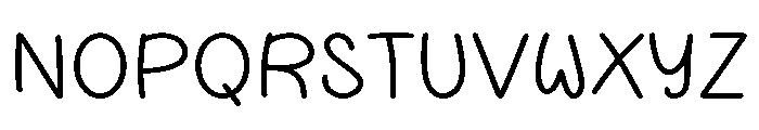 Jolly Laugh Font LOWERCASE