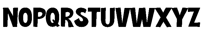 Jolly Merry Sans Font UPPERCASE