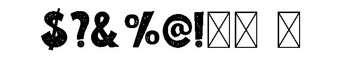 Jolly Merry Font OTHER CHARS