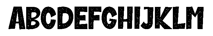 Jolly Merry Font UPPERCASE