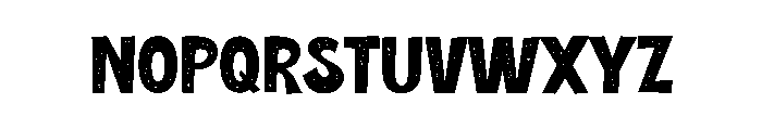 Jolly Merry Font LOWERCASE