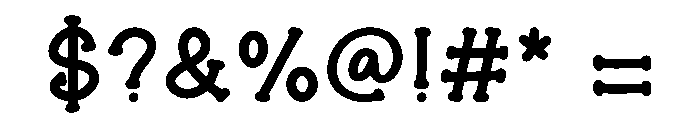 Jolly North Font OTHER CHARS