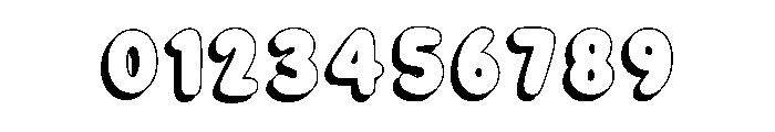 Jolly Outline Regular Font OTHER CHARS