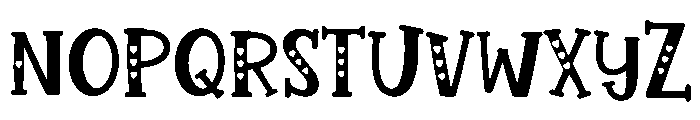 Jolly Paws Font UPPERCASE