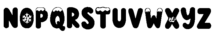 Jolly_Snowbell Font UPPERCASE