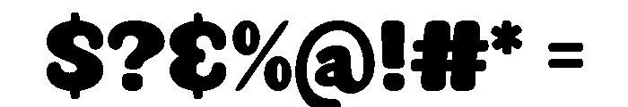 Jolly Super Font OTHER CHARS