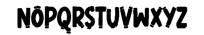 Jolly Tunes Font UPPERCASE