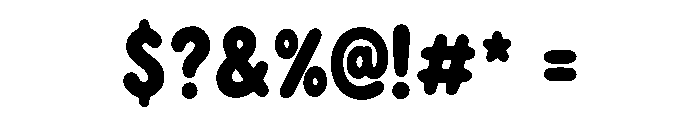 JollyDrop Font OTHER CHARS
