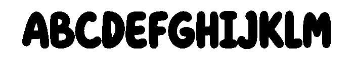 JollyDrop Font UPPERCASE