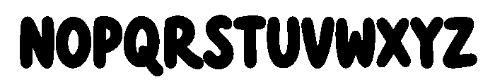 JollyDrop Font UPPERCASE