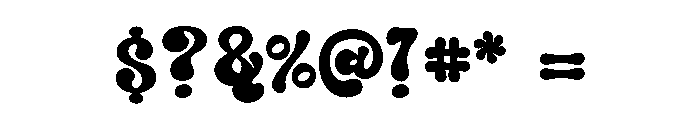 JollyPop Font OTHER CHARS