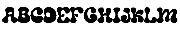 JollyPop Font UPPERCASE