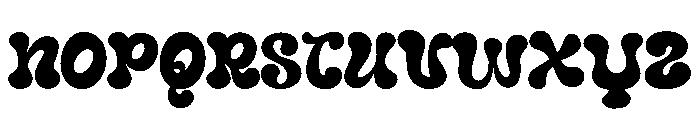JollyPop Font UPPERCASE