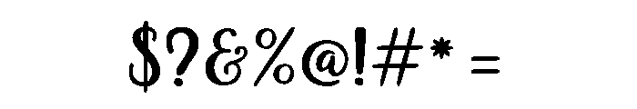 Jollybean Font OTHER CHARS