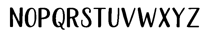 Jollybean Font UPPERCASE