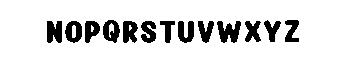 Jollybop Regular Font LOWERCASE