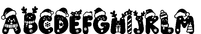 Jollykins Font UPPERCASE