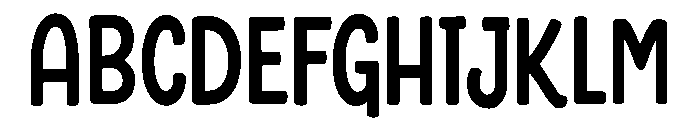 Jollypine Font UPPERCASE