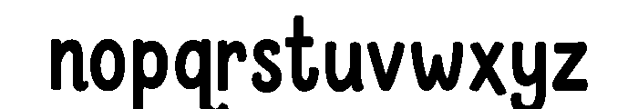 Jollypine Font LOWERCASE