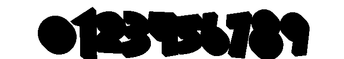 Jolykids Extrude Regular Font OTHER CHARS