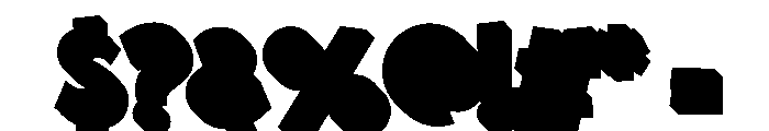 Jolykids Extrude Regular Font OTHER CHARS