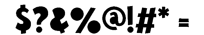 Jolykids Regular Font OTHER CHARS