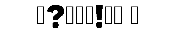 Jomari Regular Font OTHER CHARS
