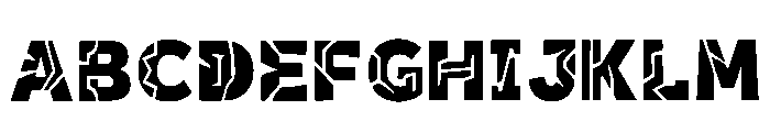 Jomari Regular Font UPPERCASE